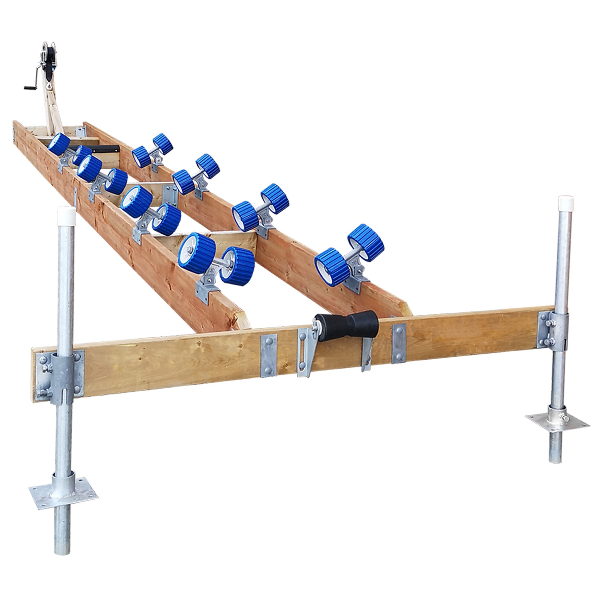 Multinautic, Heavy-Duty Mooring Ramp Kit, 2500 Lb. Capacity, Length 192 in, Width 72 in, Model# 19226